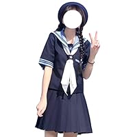 Amazon.co.jp: [CAWILXHA] 桜蘭 セーラー服 半袖 虹色 本格制服