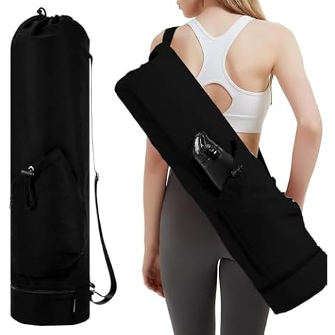 Zaphara Waterproof Yoga Mat Bag with Pockets Cover