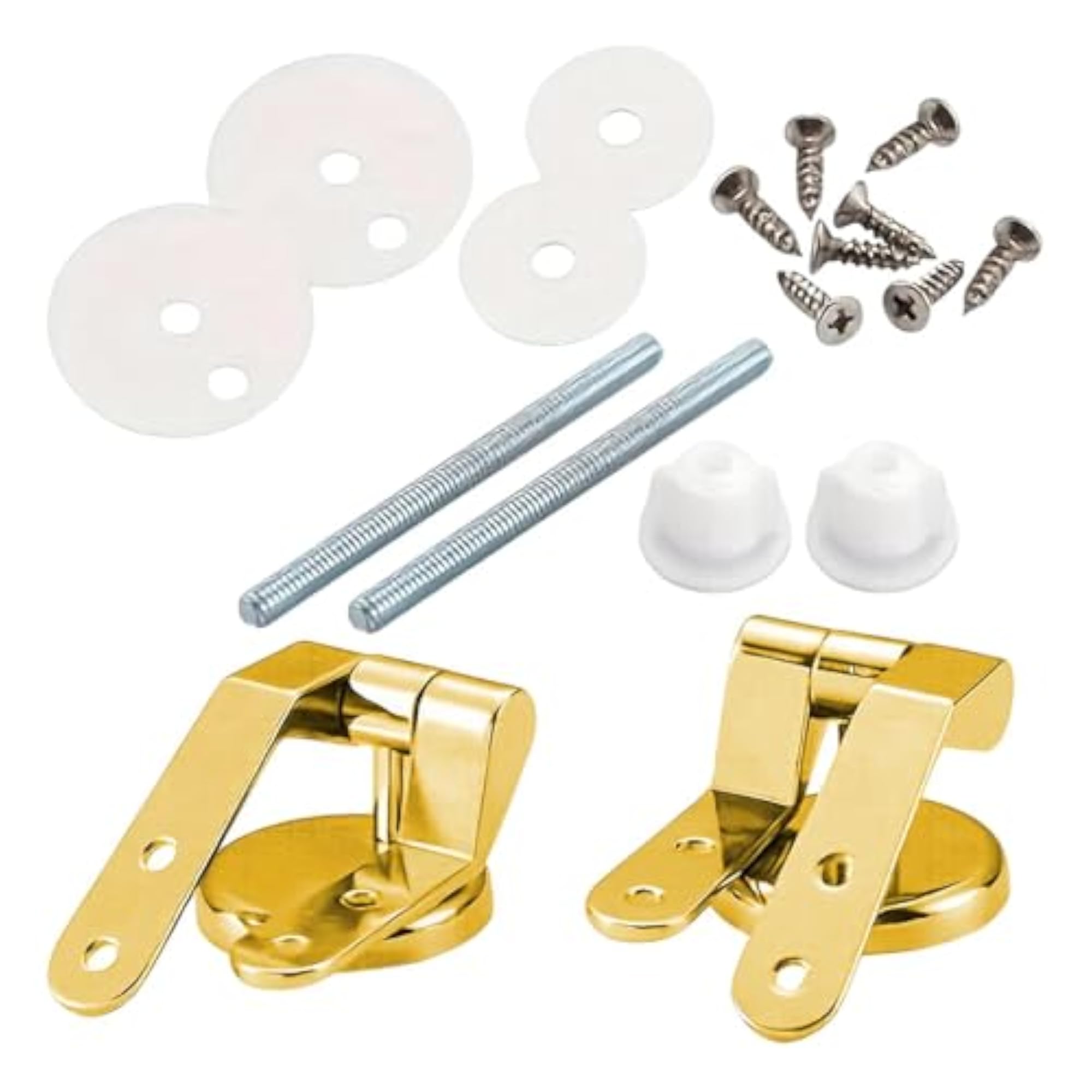 Sturdy Zinc Alloy Toilet Lid Hinges Replacement