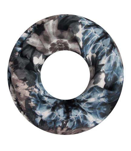 Majea Damen Loop Schal Schlauchschal Halstuch (880021) (schwarz 43)