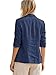 Womens Fashion Casual Light Jacket Shirts for Women Dressy Casual Ladies Business Cute Women's Cardigans Blue S