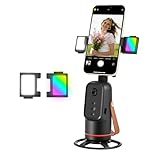 WEIIBDIE Auto Face Tracking Tripod, Gesture Control, No App Needed,360° Rotation Phone Camera Mount Stand for Video Recording/Live Stream/TikTok/YouTube