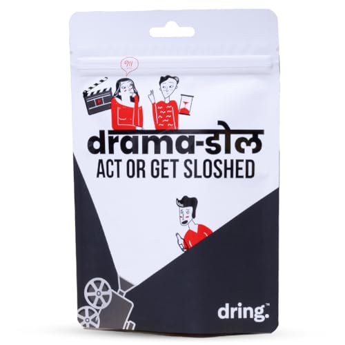 Image of Dring Dramadol - Act or Get Sloshed (150 Cards | Multicolur) - The Wildest House Party Game of India for Adults | Super Fun Card Game for Friends | Perfect for Birthday, Bachelor & Gifts for Friends |
