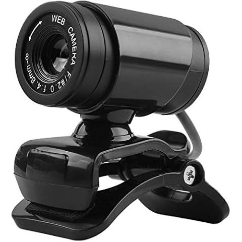 KCatsy USB Video Webcam 5MP 720P HD Video Camera 360°Rotation Adjustable Light Correcting Built-in Microphones Video Camera for Network Teaching Conference Cover
