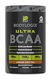 Bodylogix Ultra BCAA Powder, NSF Certified, Lemon Iced Tea, 14.8 Ounce