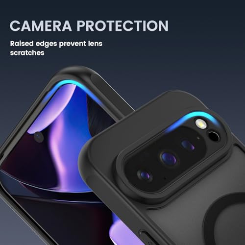 Image of Ruky for Google Pixel 9 Pro XL Case Compatible with MagSafe, Transparent