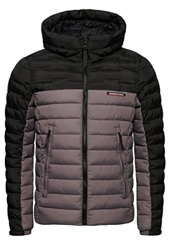 Blouson Superdry Doudoune à Capuche XPD Radar Quilt EU - vue 3