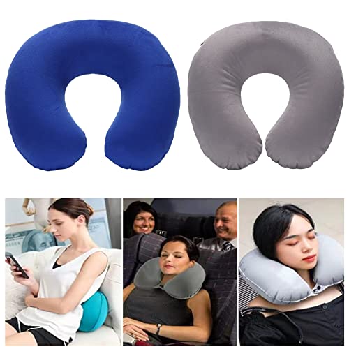 Almohada Inflable de Espuma Viscoelástica en U miniatura 4