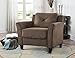 Lifestyle Solutions Collection Grayson Micro-fabric Chair, Brown