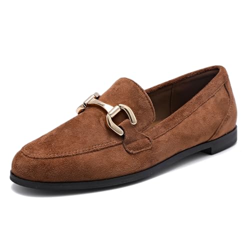 Image of Women's Flats Shoes Leisure Shoes Slip On Work Shoes Comfort Walking Shoes，Loafers for Women Casual Moccasins.