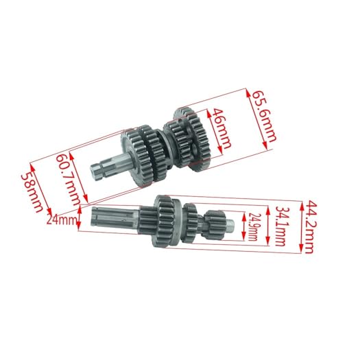 Boîte de vitesses 110cc 3+1 avec arbres renforcés pour moteur de quad