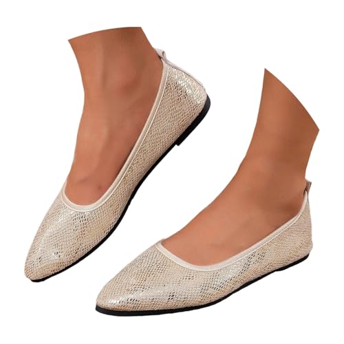 Zapatos descalzos para mujer, zapatillas planas y cómodas, zapatillas deportivas antideslizantes ligeras, elegantes, ligeras, anchas, de gimnasia, para mujer, zapatos de correr, zapatos balerina