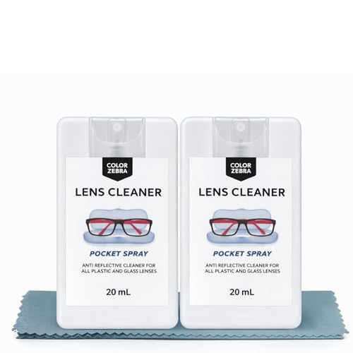 Image of Spectacles And Sunglasses Cleaning Pocket Spray | Eye Wear Glass Cleaning Spray (Pack of 2)