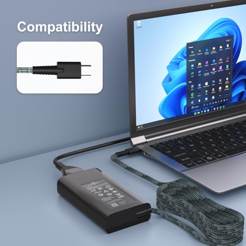 Image of 65W USB C Laptop Charger for HP Omnibook X Flip 14 16 17