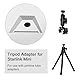 Stativadapter für Starlink Mini, Stativ Montage Adapter aus Aluminiumlegierung mit Konvertierungsschraube Stativzubehör für Starlink Mini(Schwarz)