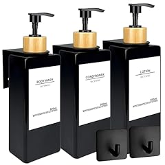 Black Bottle + Bamboo Pump