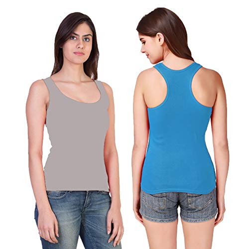 Image of Camisole Tank Top Vest Racerback Sando Camis for Women, Girls (Pack of 2)