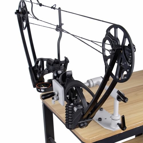GQT Universal Bow Vise for Compound & Recurve Bows – Heavy-Duty Portable Archery Bow Press Tool with Non-Slip Clamp, Adjustable Height, and Quick-Release for Easy Maintenance & Tuning by GQT - Image 8