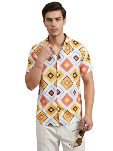 Image of Leriya Fashion Shirt for Man Solid Casual Summer | Half Sleeve Polycotton Formal Shirts | Men Slim Fit Stylish Shirt's | Regular Fit Office Party Outfit