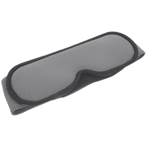 BESTOMZ Antifaz para Dormir 3d Contorneado de Espuma Viscoelástica y Poliéster, Cómodo y Transpirable para Hombres y Mujeres en Viajes y Aviones