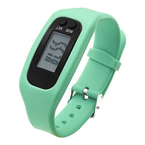 BATAUU Best Pedometer, Simply Operation Walking Running Pedometer with Calories Burned and Steps Counting