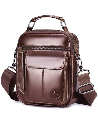 Bolso cruzado de piel auténtica para un estilo de vida urbano y elegante