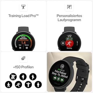 Polar Ignite 2 - GPS Sport-Smartwatch für Damen und Herren - Pulsuhr - Fitness Tracker - Uhr mit Schrittzähler, personalisierten Trainingsanleitungen, Erholungs- und Schlaftracking, Musiksteuerung