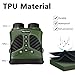 SPOFLYINN Goggles Infrared Binoculars 8X Digital Zoom with Rechargeable Lithium Battery for Camping Travel Green