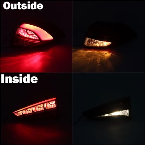 Ensemble accessoires automobiles avec coque feux arrière LED Tucson - 7