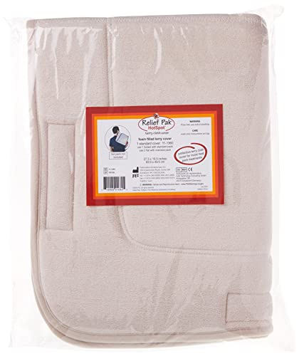 Relief Pak 11-1360 Standard Terry Cover Hot Pack, 27" Length x 19.5" Width