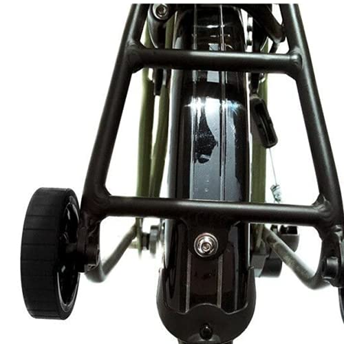 Roues larges Brompton ver 2 faciles à installer LONDON CRAFTWORK Noir