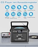 Zoom IMG-1 grado lettore cd portatile boombox Zoom IMG-1 grado lettore cd portatile boombox