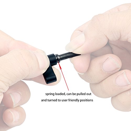 Vis à ailettes M5 Niceyrig pour cage et clamp de reflex - 5