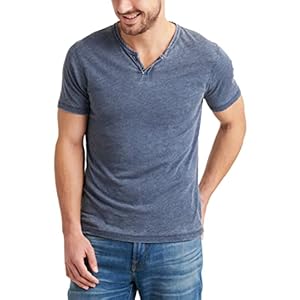 Lucky-Brand-Mens-Venice-Burnout-Notch-Neck-Tee-Shirt