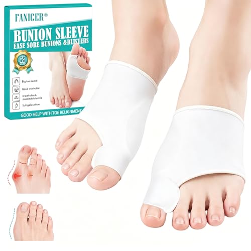 #rémunéré #Amazon<br>Chaussettes Protection Valgus Chaussettes Valgus Pour avec Silicone Coussinet Separateur Orteil Réduit la Pression Confort Elastique et Doux Protège Contre les Frottements Femmes Hommes(37 43 M Blanc)