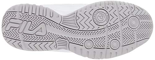 Tênis Forehand, Fila, Feminino, Branco/Prata/Rosa Coral, 35