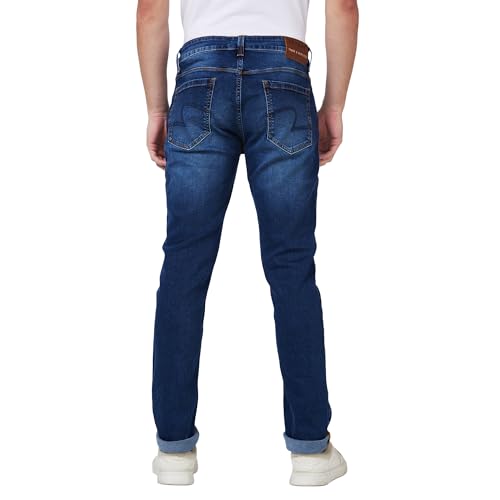 Image of Spykar Men's Slim Fit Low Rise Casual Jeans
