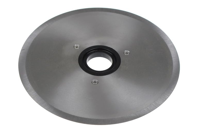 Edelstahl Ersatzmesser glatt für Allesschneider Domo DO521S Durchmesser 19 cm
