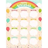 Photo Gallery lucleag grafico di compleanno per decorazione in classe, poster arcobaleno di buon compleanno per studenti, grafico per insegnanti, rientro a scuola, decorazione da parete, bacheca, 43 x 32,5 cm Photo Gallery lucleag grafico di compleanno per decorazione in classe, poster arcobaleno di buon compleanno per studenti, grafico per insegnanti, rientro a scuola, decorazione da parete, bacheca, 43 x 32,5 cm
