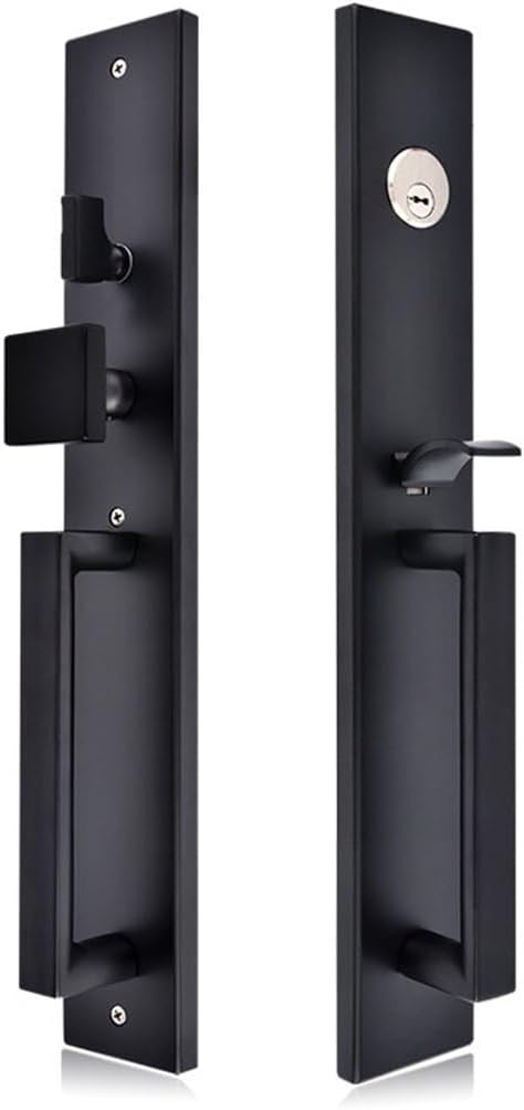 Anti-Theft Door Lock Complete Set of Villa Stainless Steel Gate Lock Household Door Locks