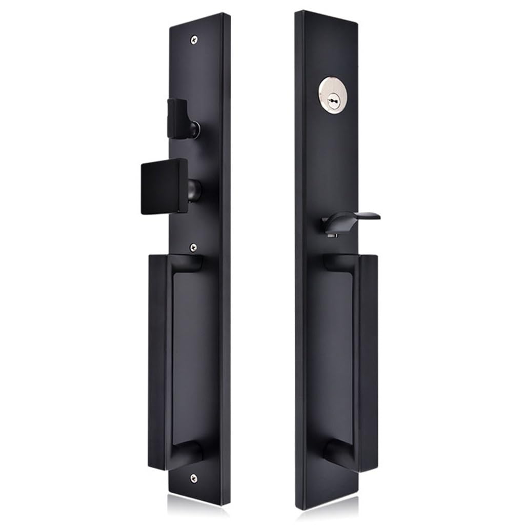 MOBYGKFY Anti-Theft Door Lock Complete Set of Villa Stainless Steel Gate Household Locks