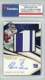 Darius Slayton New York Giants Autographed 2020 Panini Immaculate Collection Rookie Card #PPA-DS...