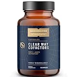 Quicksilver Scientific Clear Way Cofactors – natürlicher Enzym Komplex, vegan und frei von Zusatzstoffen, 120 Kapseln pro Dose