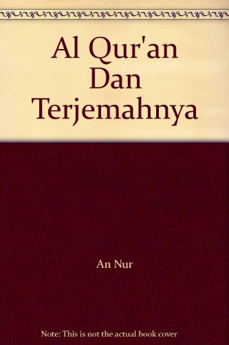 Al Qur'an Dan Terjemahnya B000YBDHHI Book Cover