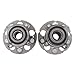 MOTOKU Pair Rear Wheel Bearing and Hub Assembly with 5-Lug for Honda CRV 2007-2011 Acura RDX 2007-2012 2016-2018 AWD or 4WD Rear Left Driver and Right Passenger Side