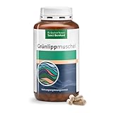 Sanct Bernhard Grünlippmuschel-Kapseln hochdosiert 500mg/Kapsel, Qualität aus deutscher Herstellung, 150 Kapseln