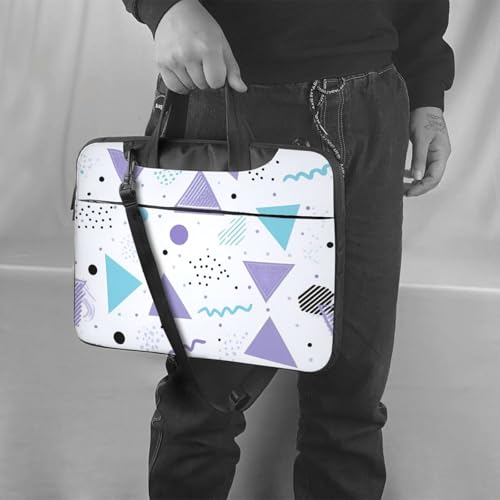 Maletín morado impermeable para laptop de 13 pulgadas miniatura 2
