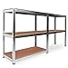 T-LoVendo TC90X45 Estantería Metálica Galvanizada de 5 Baldas, 180 x 90 x...