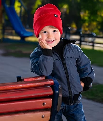 Image of Funky Junque Baby, Toddler & Kids Beanie - Ultra Soft Stretchy Knit Winter Hat for Ages 0-10, Available in 3 Sizes