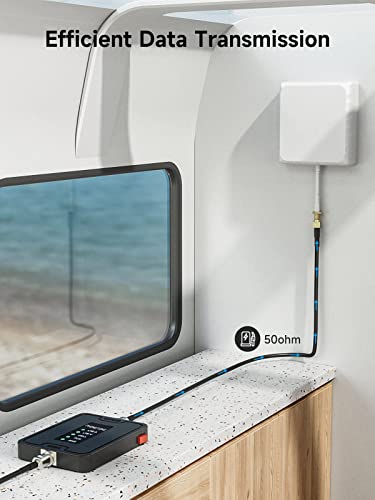 Coaxial Cable Rg58 Sma Male To Fme Female 3M(9.8Ft) Low Loss Weatherproof Extension Cable For Rv Cell Phone Signal Booster Wifi Router 2G 3G 4G Lte Antenna. #TOP4